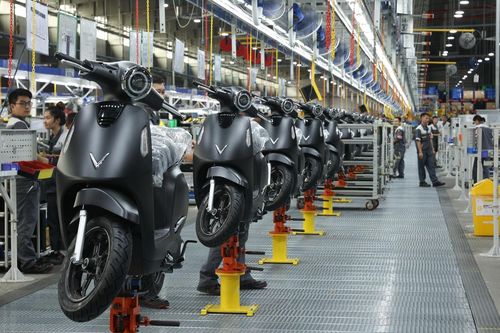 Sản lượng xe máy nội địa vượt 1,6 triệu chiếc sau nửa năm