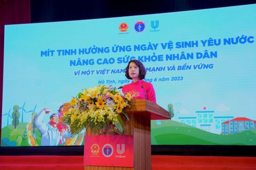 Vệ sinh phòng bệnh vì một Việt Nam khỏe mạnh và bền vững