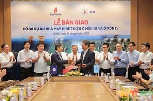 Petrovietnam tiếp nhận hồ sơ dự án Nhà máy Nhiệt điện Ô Môn III và Ô Môn IV