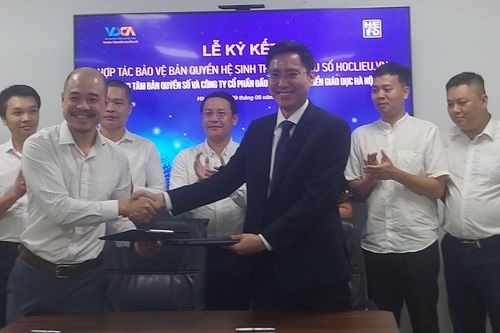 Ký kết bảo vệ bản quyền hệ sinh thái học liệu số