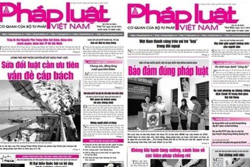Hoạt động ý nghĩa nhân kỷ niệm ngày Báo Pháp luật Việt Nam phát hành số đầu tiên