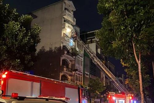Cháy nhà hàng ở quận 1 TPHCM