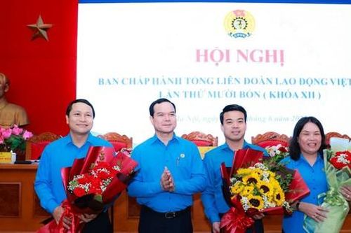 Bầu bổ sung 3 Ủy viên Ban Chấp hành Tổng Liên đoàn Lao động Việt Nam