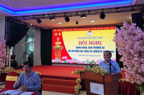 Hội Luật gia Việt Nam tổ chức Hội nghị Đảng đoàn, Ban thường vụ khóa XIII