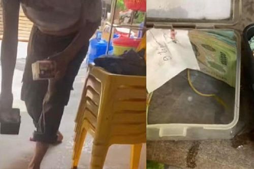 2 mẹ con cao hứng rủ nhau đi tìm 'quỹ đen' của bố, nào ngờ tìm ra...cả 'kho báu'