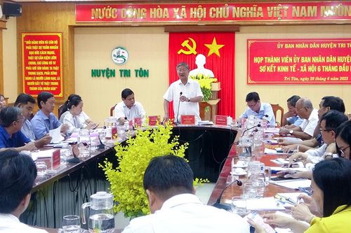 Kinh tế - xã hội huyện Tri Tôn phát triển tích cực