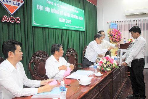 Công ty Cổ phần Xây lắp An Giang thực hiện đạt và vượt doanh thu, lợi nhuận