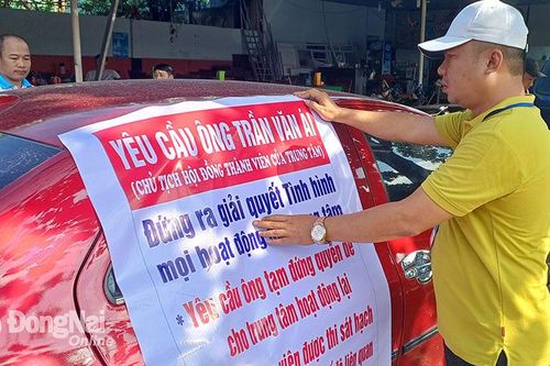 Nhiều người yêu cầu Trung tâm dạy nghề lái xe Sài Gòn sớm giải quyết quyền lợi
