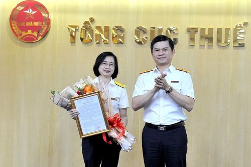 Bà Nguyễn Thu Trà giữ chức Vụ trưởng Vụ Quản lý nợ và cưỡng chế nợ thuế
