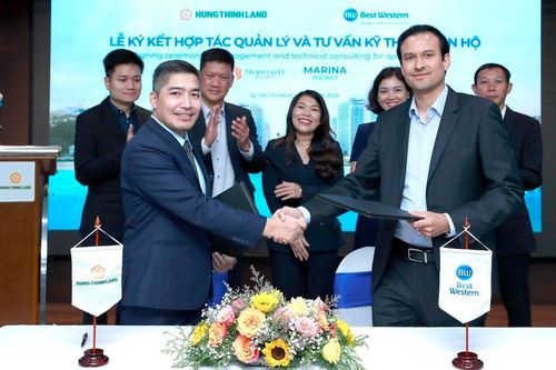 Hưng Thịnh Land hợp tác với Best Western vận hành khu căn hộ MerryHome