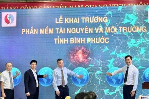 Bình Phước chính thức 'số hóa' lĩnh vực tài nguyên, môi trường