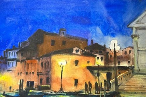 Italy hoài cổ, lãng mạn qua tranh vẽ của họa sĩ Việt Nam
