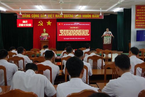 Nâng cao sức chiến đấu của các tổ chức Đảng ở Lữ đoàn 167 Hải quân