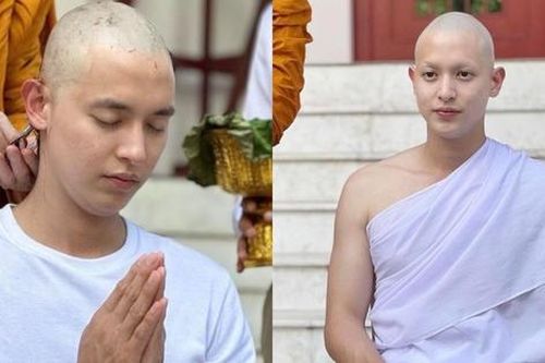 'Hoàng tử nụ cười' James Jirayu cạo trọc đi tu báo hiếu, bạn gái và 2 tình màn ảnh đến ủng hộ