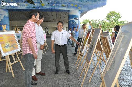 Triển lãm tranh chủ đề 'Sơn Trà - đánh thức vẻ đẹp tự nhiên'