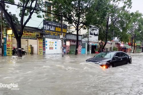 Khởi công công trình chống ngập tại đường Đồng Khởi
