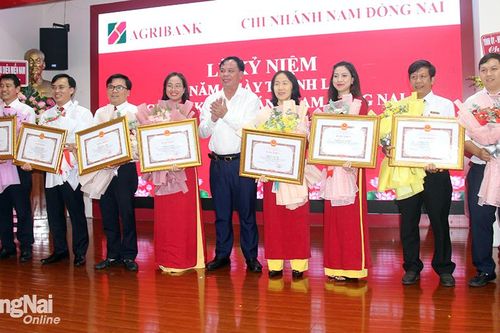 Agribank chi nhánh Nam Đồng Nai kỷ niệm 5 năm thành lập