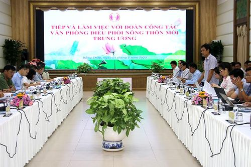 Tập trung hoàn thiện xây dựng huyện nông thôn mới đối với Châu Thành, Lai Vung, Lấp Vò