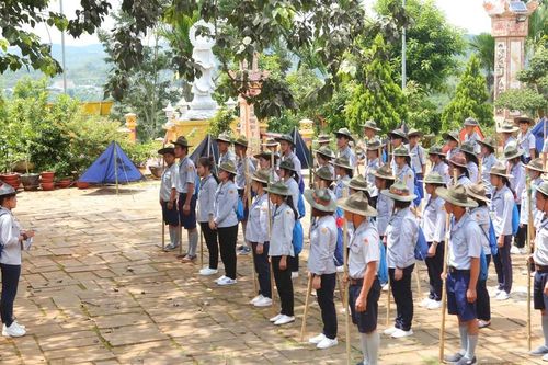 Đắk Nông: Phân ban Gia đình Phật tử tỉnh tổ chức trại kỹ năng cho các đơn vị trong toàn tỉnh