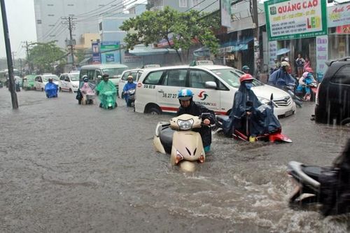TP.HCM: 3 khu vực thường xuyên ngập lụt khi mưa lớn
