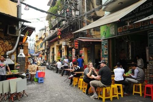 Phân vùng để khai thác, quản lý vỉa hè