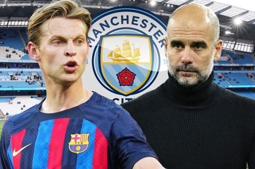 Man.City thách thức Barca vụ De Jong