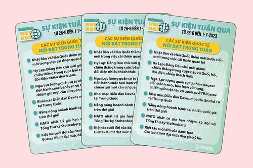 Sự kiện tuần qua từ ngày 26-6 đến 1-7-2023