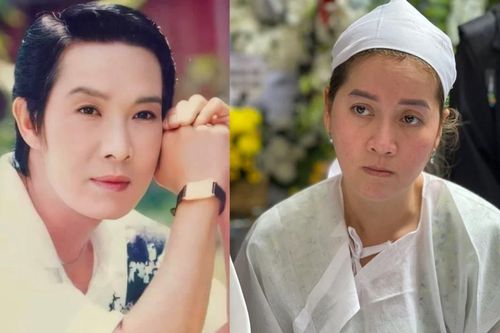 Con gái Vũ Linh từ chối fan đặt quà 'khủng' tại mộ của cha