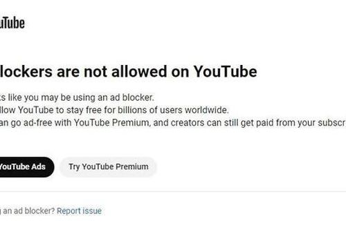 YouTube cấm người xem sử dụng tiện ích chặn hiển thị quảng cáo