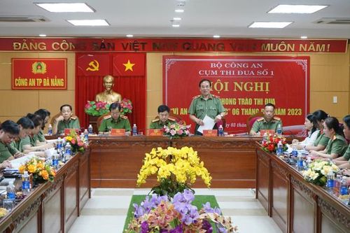 Đà Nẵng tổ chức hội nghị sơ kết phong trào thi đua 'Vì an ninh Tổ quốc' của 5 thành phố lớn
