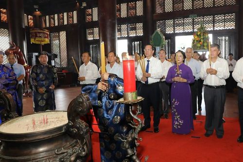 Lễ giỗ và khánh thành văn bia Đức Lễ Thành hầu Nguyễn Hữu Cảnh