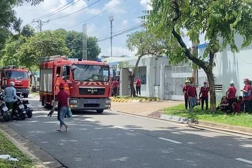 Cháy lớn trong khu chế xuất Linh Trung 2, hàng trăm công nhân sơ tán khẩn