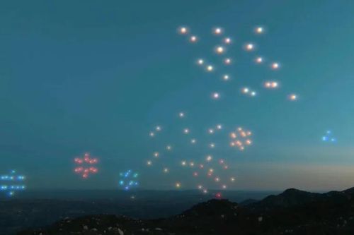 Drone dần thay thế pháo hoa tại Mỹ