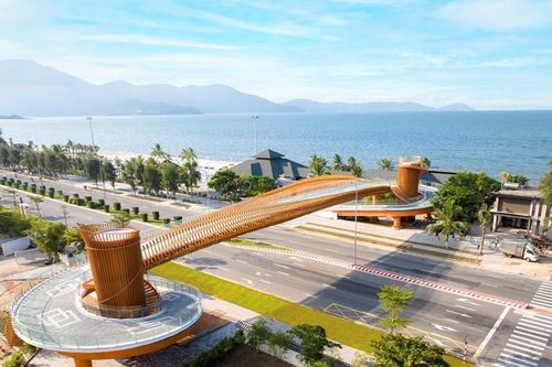 Chiêm ngưỡng cầu đi bộ 42 tỉ đồng vừa khánh thành ở TP Đà Nẵng