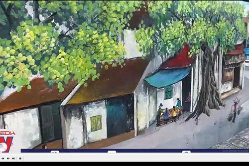 Hà Nội có thêm đường tranh bích họa - điểm check in mới của giới trẻ