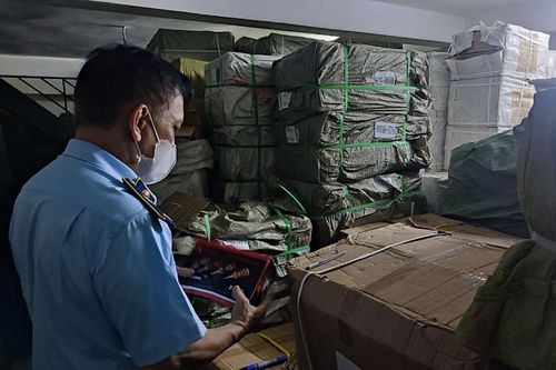 Thu giữ gần 60.000 dụng cụ điện máy cầm tay có dấu hiệu giả mạo nhãn hiệu