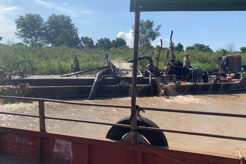 Thông tin mới vụ khai thác cát trái phép tại huyện Ia Grai