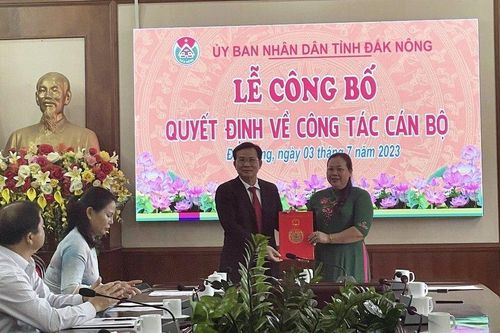Tỉnh Đắk Nông có tân Giám đốc Sở Y tế