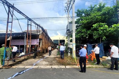 Trà Vinh: Cưỡng chế nhà máy nước đá Phước Hải xây trên đất trái phép