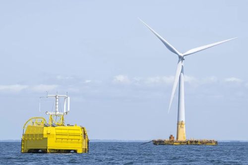 Nhà máy hydro xanh điện gió nổi của Pháp sản xuất lô hydro đầu tiên trên biển