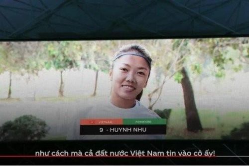 Huỳnh Như gây sốt toàn thế giới khi xuất hiện trong quảng cáo World Cup 2023