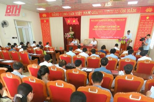 Thọ Xuân: Giải ngân vốn đầu tư công xếp thứ 2 toàn tỉnh