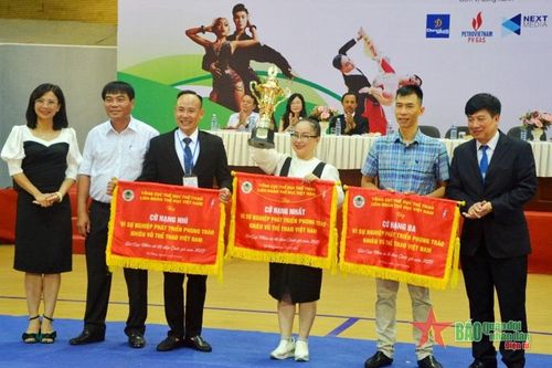 Cúp Khiêu vũ thể thao quốc gia: Đồng Nai xếp hạng nhì