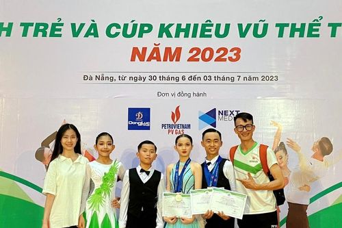 Gia Lai giành 2 huy chương ở Giải Khiêu vũ thể thao toàn quốc
