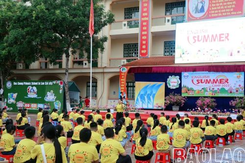 Thành phố Lào Cai khai mạc Trại hè tiếng Anh năm 2023 (English Summer Camp 2023)