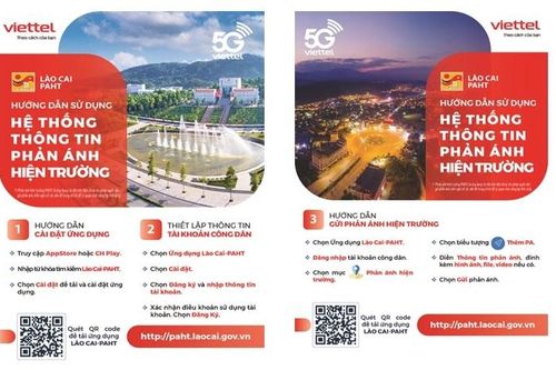 Hệ thống thông tin phản ánh hiện trường tạo môi trường giao tiếp số giữa người dân Lào Cai với chính quyền