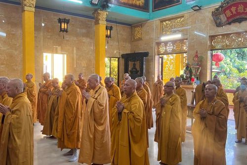 Chư Tăng Ni Q.6 tập trung Bố-tát mùa An cư kiết hạ Phật lịch 2567