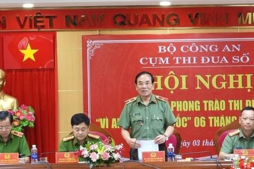 Đẩy mạnh phong trào thi đua 'Vì An ninh Tổ quốc' tại Cụm thi đua số 1