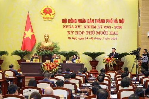 Khai mạc Kỳ họp thứ 12, HĐND TP. Hà Nội khóa XVI