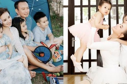 Vy Oanh khoe hạnh phúc bên chồng con sau ồn ào 'mất tích' khỏi mạng xã hội